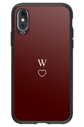 W Burgundia 2.0 - Apple iPhone XS