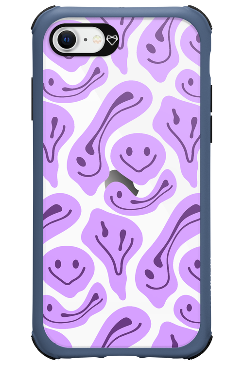 Fluid Smiley Purple - Apple iPhone SE 2022