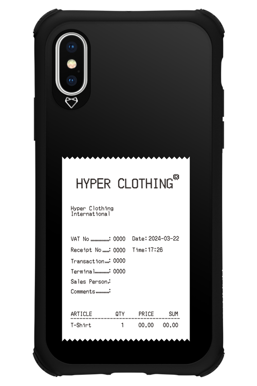 HYPER RECEIPT - Apple iPhone XS