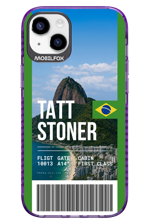 TATT STONER (fly ticket) 2.0 - Apple iPhone 14 Plus
