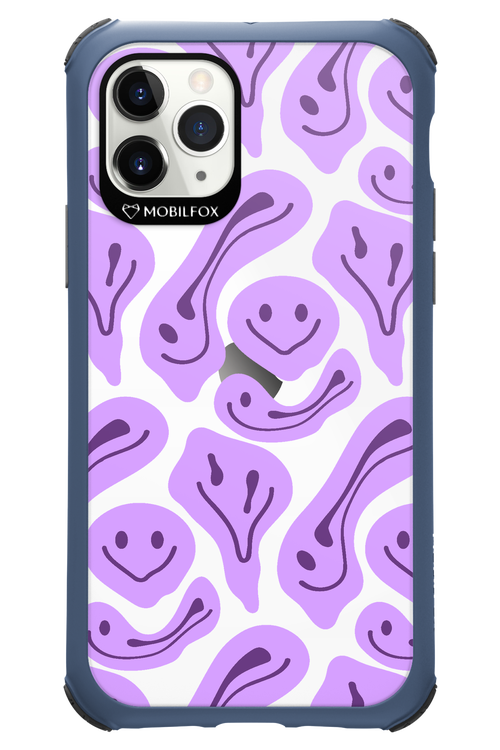 Fluid Smiley Purple - Apple iPhone 11 Pro