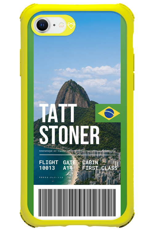 TATT STONER (fly ticket) 2.0 - Apple iPhone 8