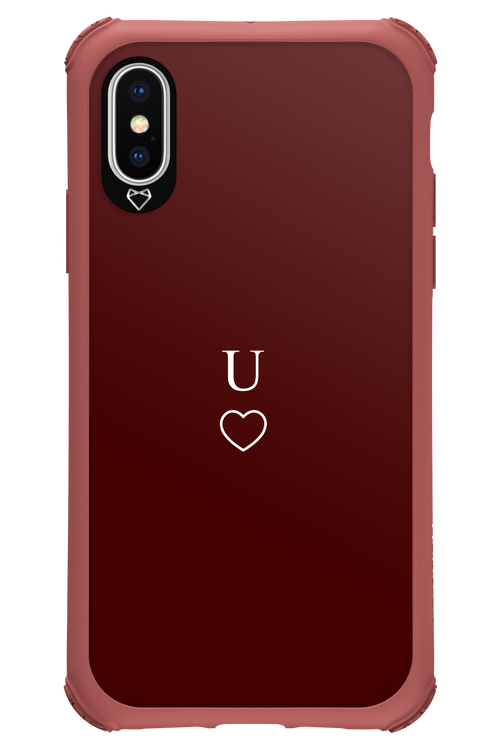 U Burgundia 2.0 - Apple iPhone X