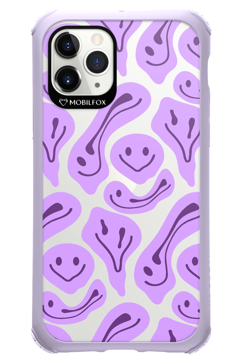 Fluid Smiley Purple - Apple iPhone 11 Pro