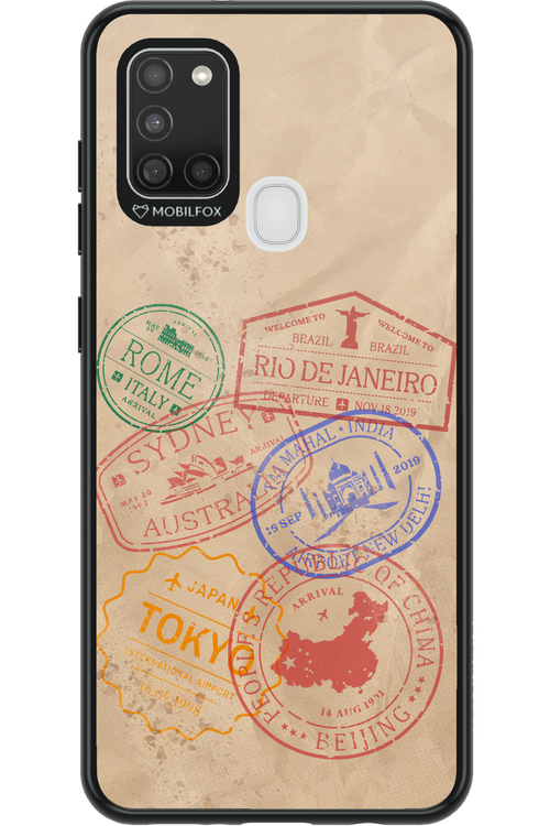 Travel Stamps 2.0 - Samsung Galaxy A21 S