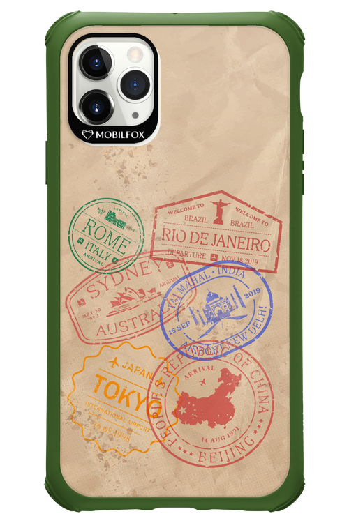 Travel Stamps 2.0 - Apple iPhone 11 Pro Max