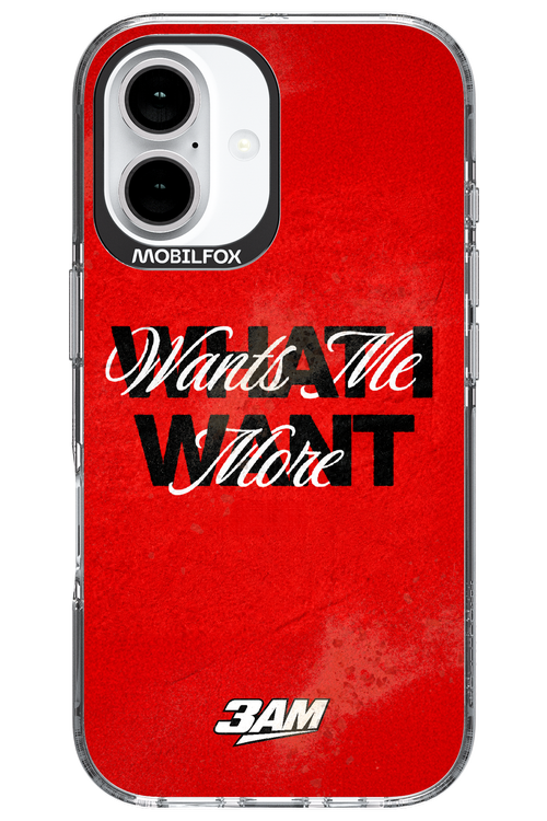WHAT I WANT 2.0 - Apple iPhone 16