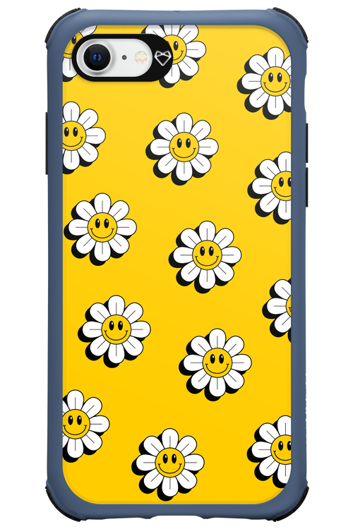 Smiley Flowers - Apple iPhone 8