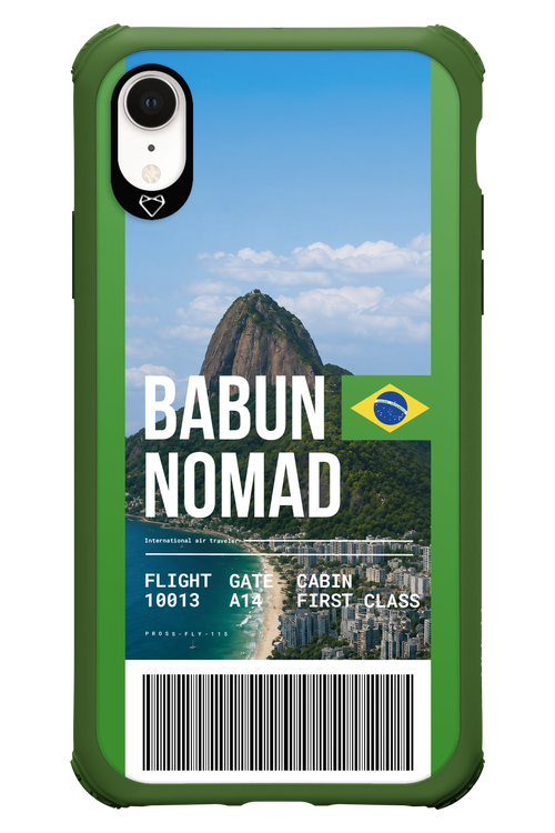 BABUN NOMAD (fly ticket) 2.0 - Apple iPhone XR