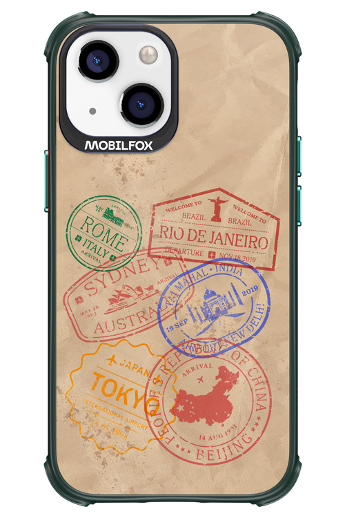 Travel Stamps 2.0 - Apple iPhone 13 Mini