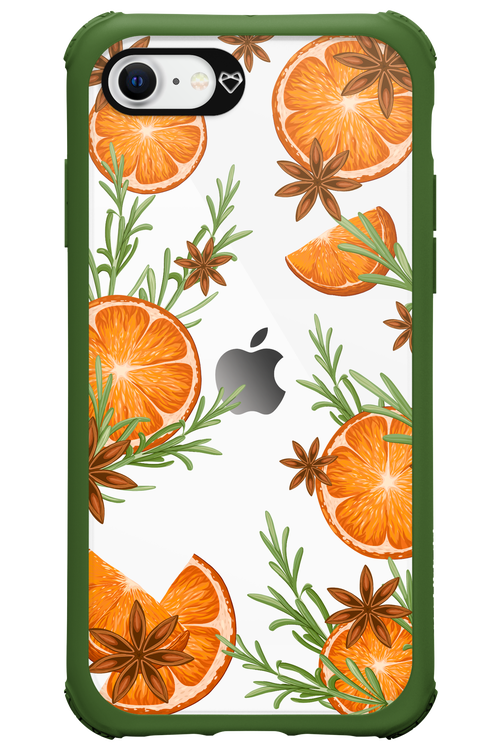 Orange With Star Anise - Apple iPhone SE 2020