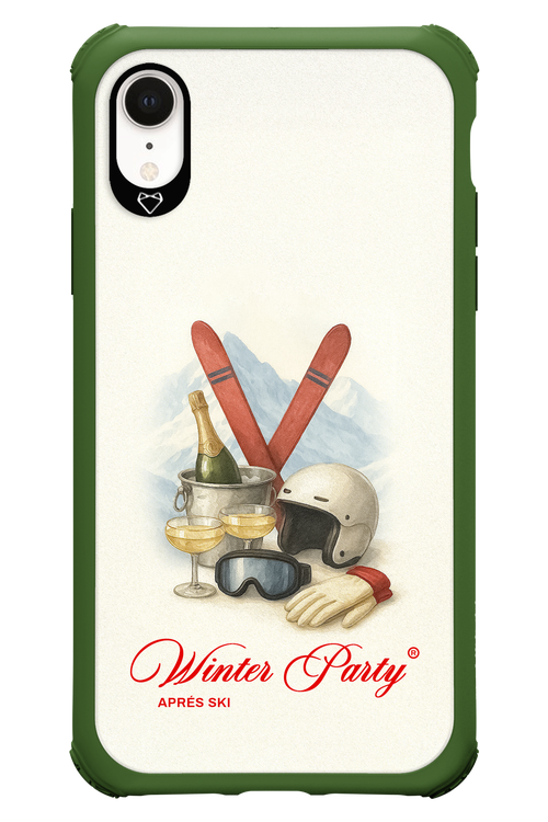 Winter Ski Party - Apple iPhone XR