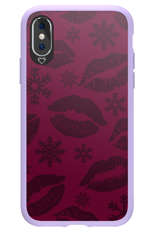 Burgundy Kiss - Apple iPhone X