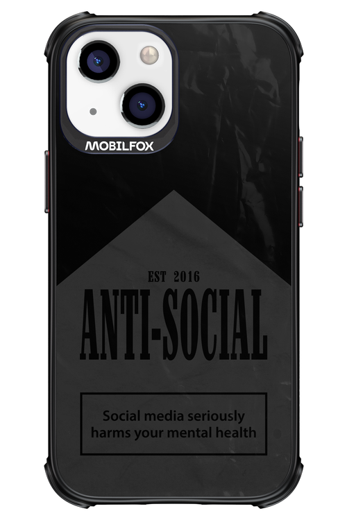 ANTI-SOCIAL (BLVCK) 2.0 - Apple iPhone 13 Mini