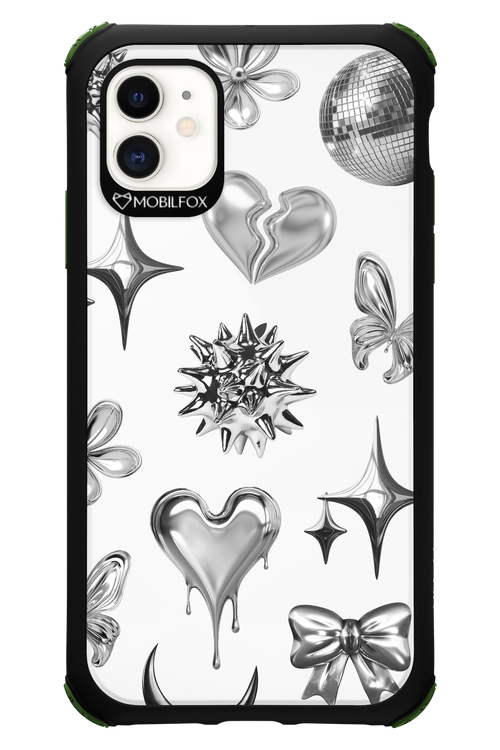 Silver Zone Transparent - Apple iPhone 11