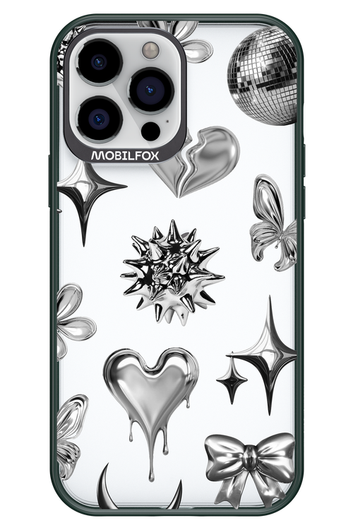 Silver Zone Transparent - Apple iPhone 13 Pro Max