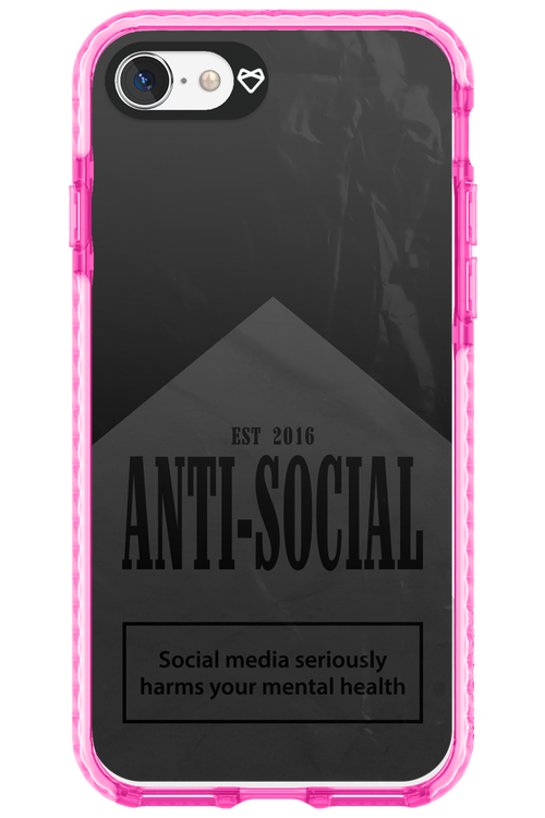 ANTI-SOCIAL (BLVCK) 2.0 - Apple iPhone 8