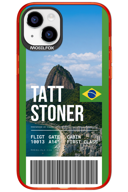 TATT STONER (fly ticket) 2.0 - Apple iPhone 15 Plus