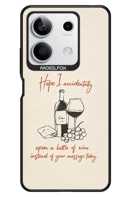Bottle of wine 2.0 - Xiaomi Redmi Note 13 5G