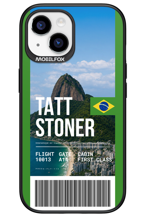 TATT STONER (fly ticket) 2.0 - Apple iPhone 15