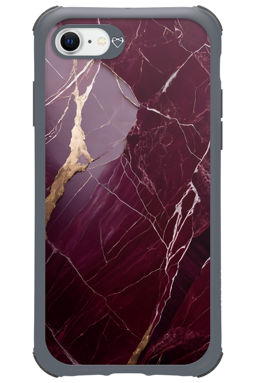 Burgundy Marble - Apple iPhone SE 2022