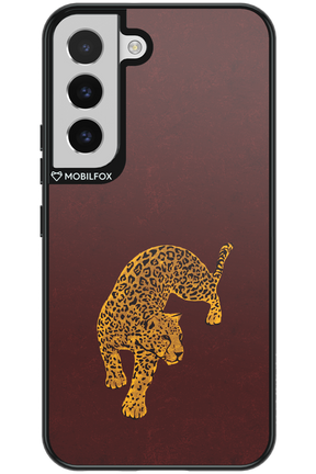 Burgundy Leopard - Samsung Galaxy S22