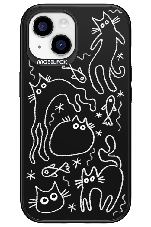 CHALK_CATS 2.0 - Apple iPhone 15