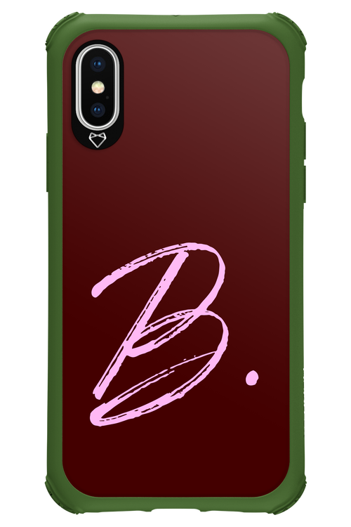 (Dark Blush) B 2.0 - Apple iPhone X