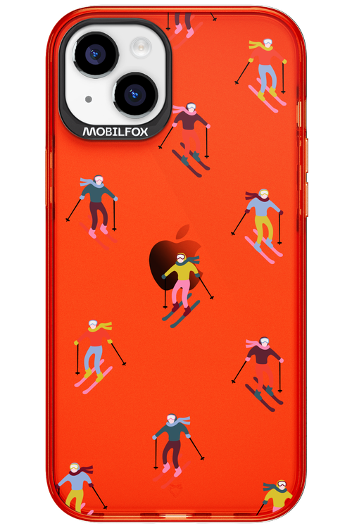 Snow Motion (Transparent) - Apple iPhone 15 Plus