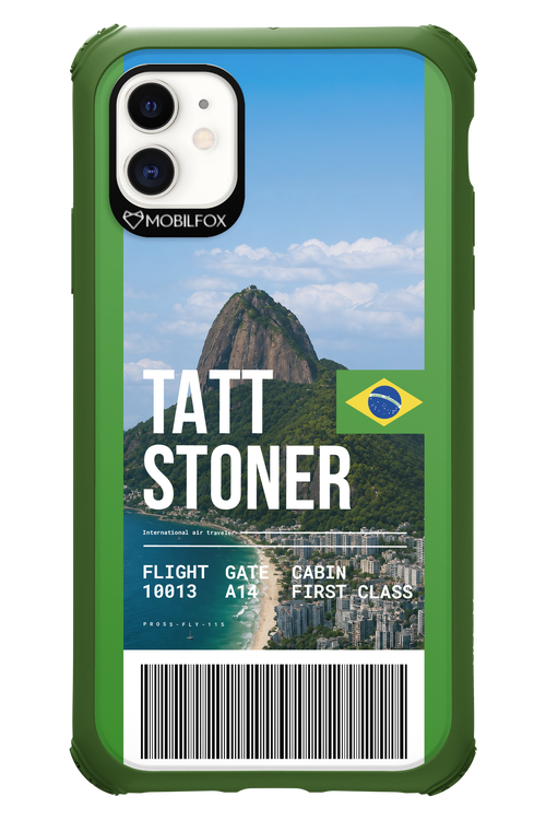 TATT STONER (fly ticket) 2.0 - Apple iPhone 11