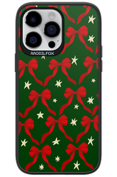 Bow & Stars (Green) - Apple iPhone 14 Pro Max