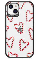 Candy Cane Hearts - Apple iPhone 13