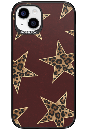 Wild Stars Burgundy - Apple iPhone 15 Plus