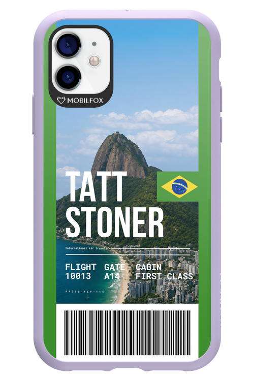 TATT STONER (fly ticket) 2.0 - Apple iPhone 11