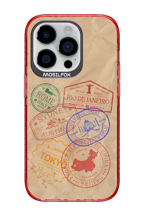 Travel Stamps 2.0 - Apple iPhone 14 Pro