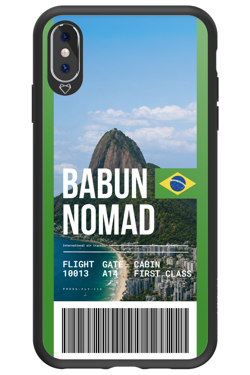 BABUN NOMAD (fly ticket) 2.0 - Apple iPhone XS Max