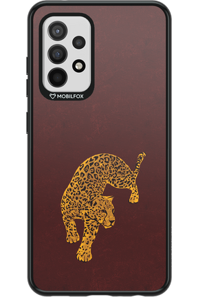 Burgundy Leopard - Samsung Galaxy A52 / A52 5G / A52s