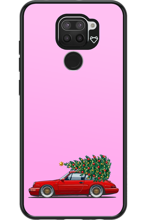 XMAS Car Pink - Xiaomi Redmi Note 9