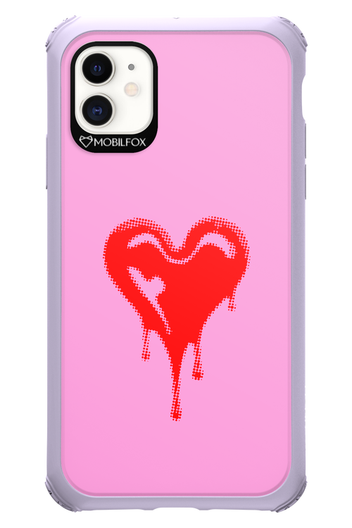 Heart Pink - Apple iPhone 11