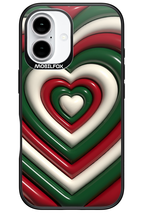 XMAS Hearts - Apple iPhone 16