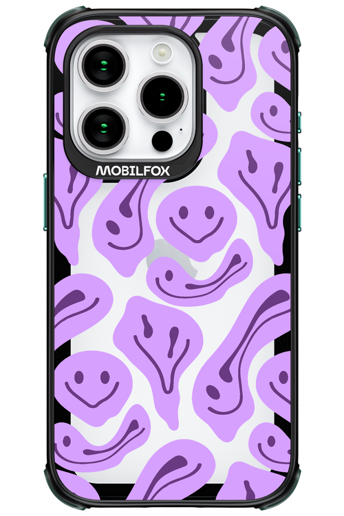 Fluid Smiley Purple - Apple iPhone 15 Pro