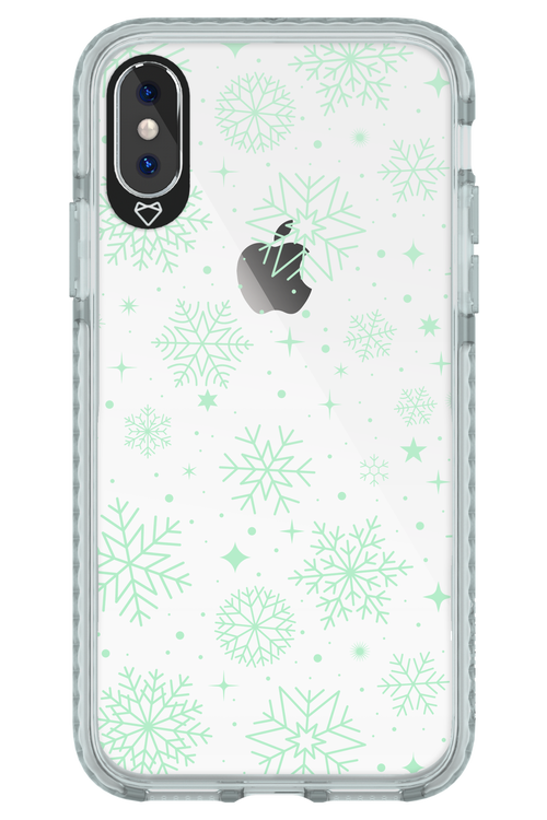 Tiffany's Snowflakes - Apple iPhone X