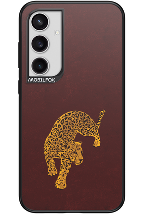 Burgundy Leopard - Samsung Galaxy S24+