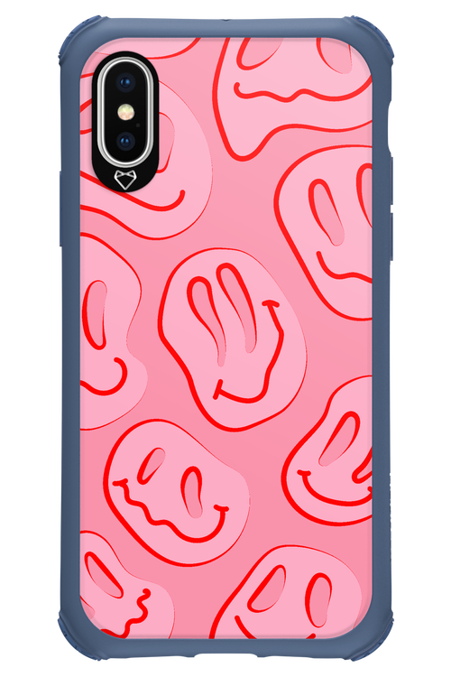 Bubblegum Smiley - Apple iPhone XS