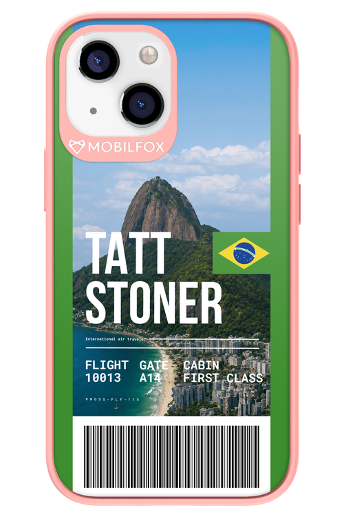 TATT STONER (fly ticket) 2.0 - Apple iPhone 13 Mini