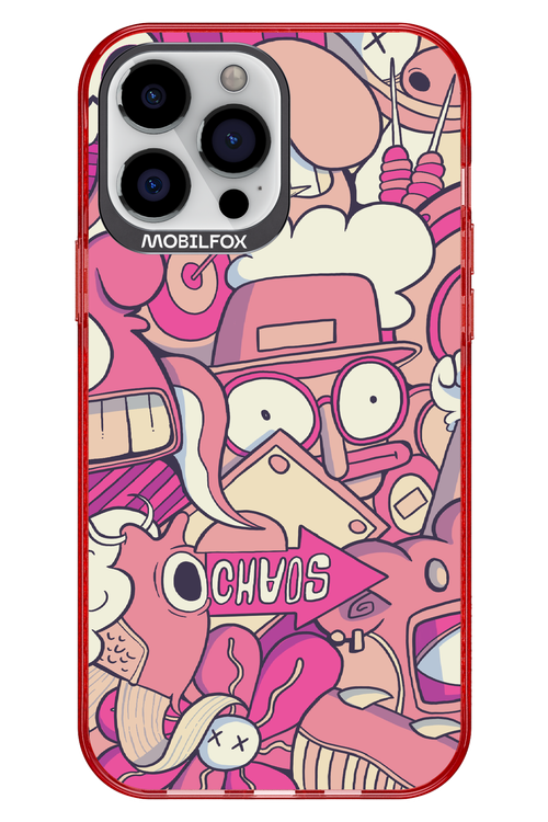 Coral Chaos - Apple iPhone 13 Pro Max