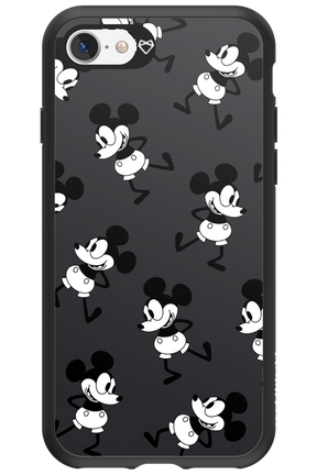 Iconic Mouse (antracite pattern) - Apple iPhone 7