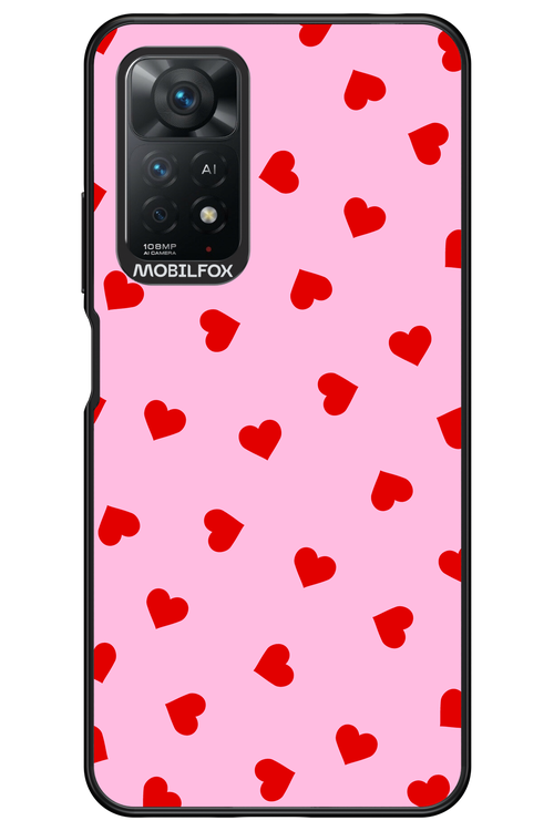 Sprinkle Heart Pink - Xiaomi Redmi Note 11Pro 4G/5G