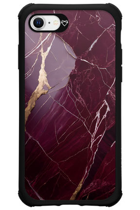 Burgundy Marble - Apple iPhone 7