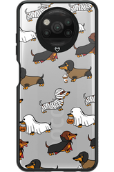Scary Dachshund (Transparent) - Xiaomi Poco X3 NFC